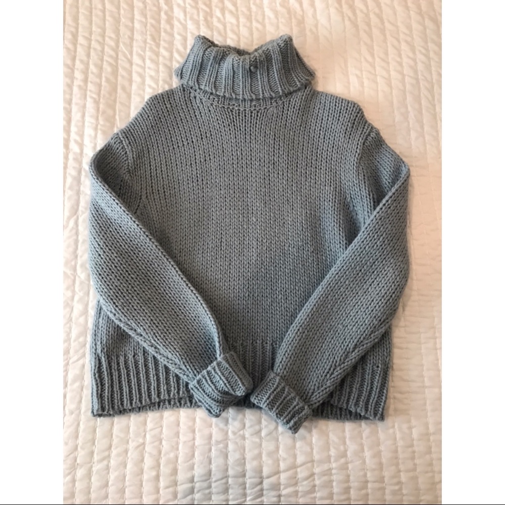 JCrew Chunky Turtleneck Sweater